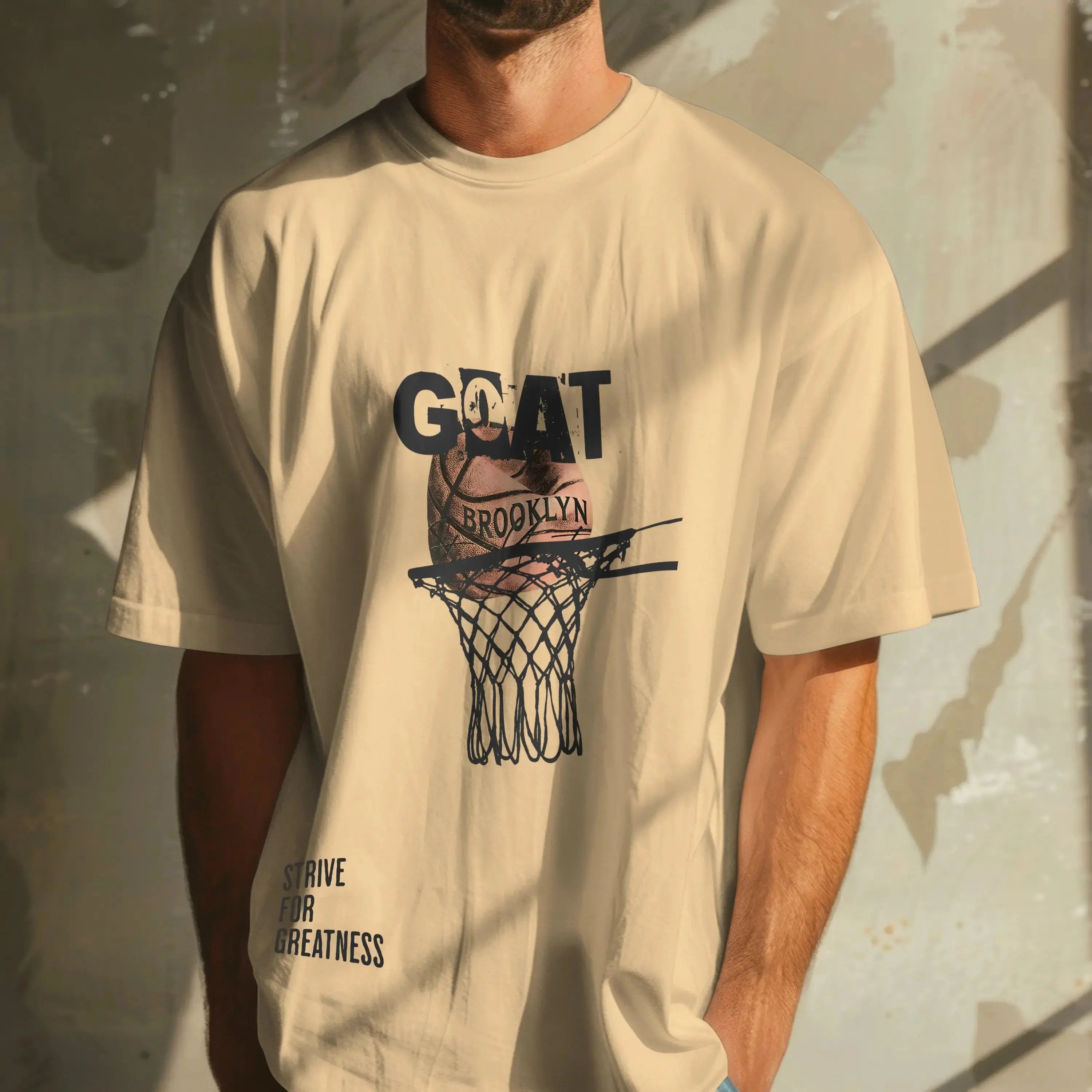 Playera Oversized Basketball