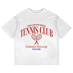 Playera Oversized Tennis Club