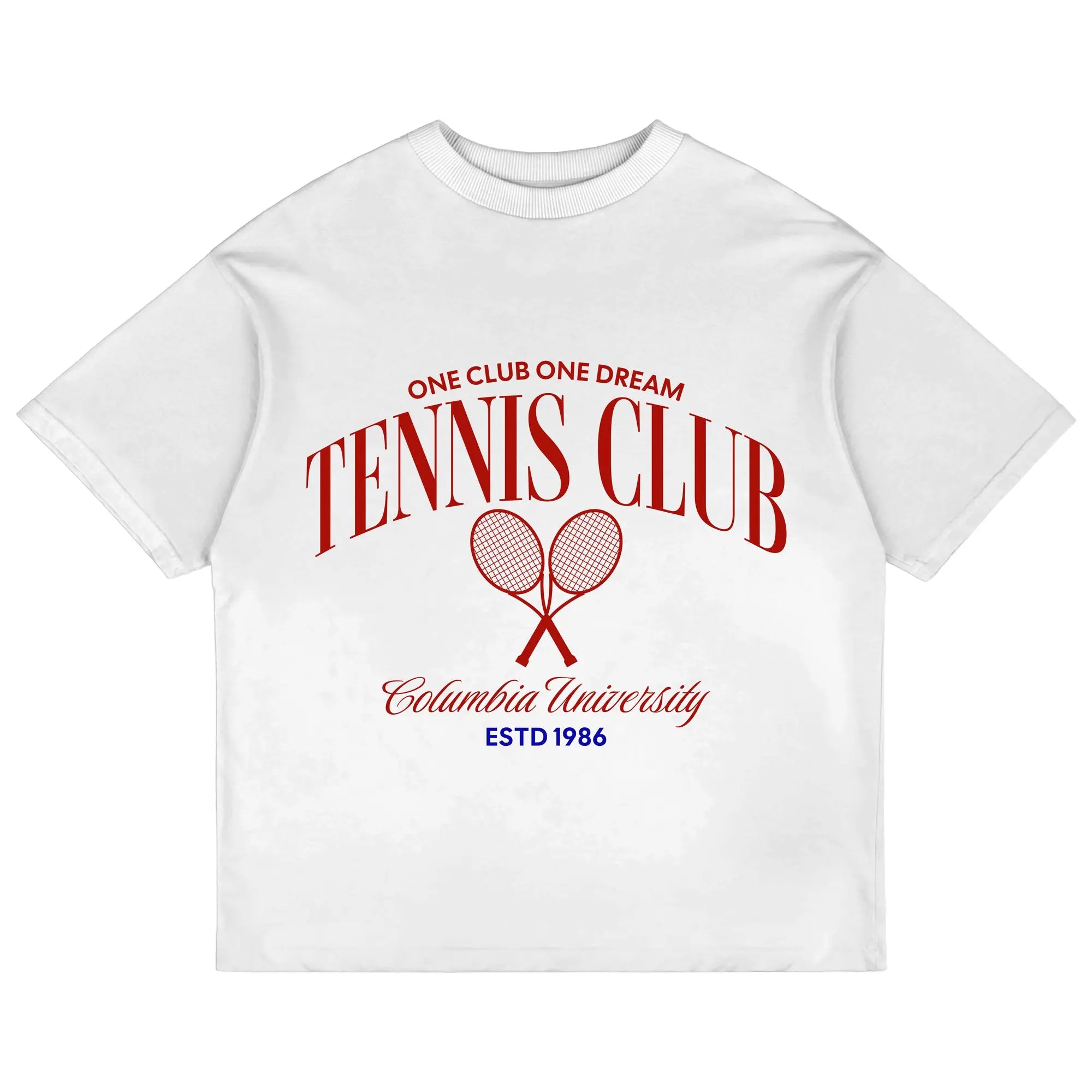 Playera Oversized Tennis Club